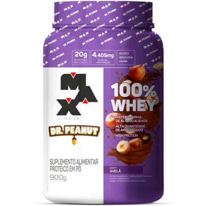 100% Whey Dr. Peanut (900g) Max Titanium