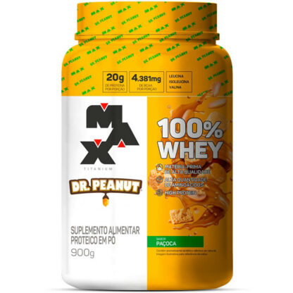 100% Whey Dr. Peanut (900g) Max Titanium