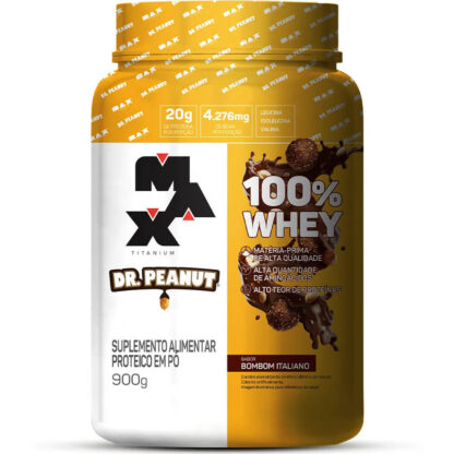 100% Whey Dr. Peanut (900g) Max Titanium