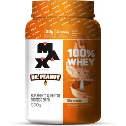 100% Whey Dr. Peanut (900g) Max Titanium