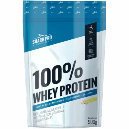 100% Whey Protein Refil (900g) Shark Pro