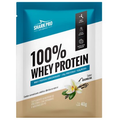 100% Whey Protein (Sachê de 40g) Shark Pro