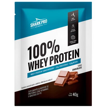 100% Whey Protein (Sachê de 40g) Shark Pro