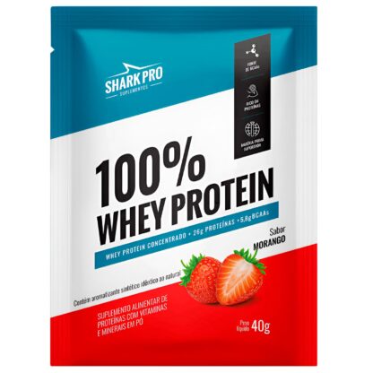 100% Whey Protein (Sachê de 40g) Shark Pro