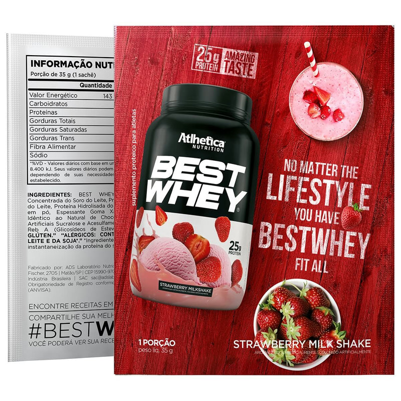 Best Whey (1 sachê) Atlhetica Nutrition