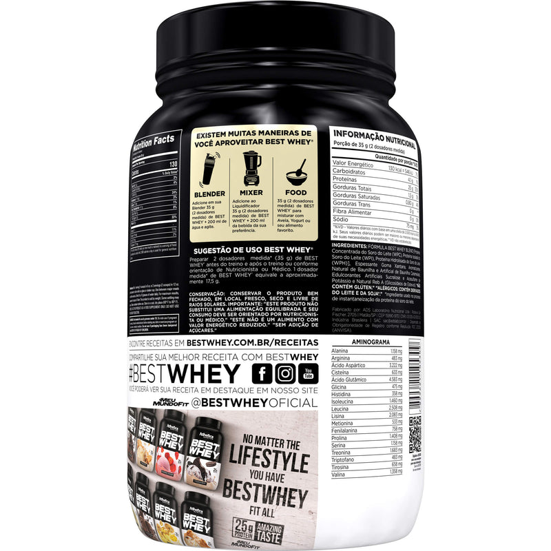 Best Whey (900g) Atlhetica Nutrition
