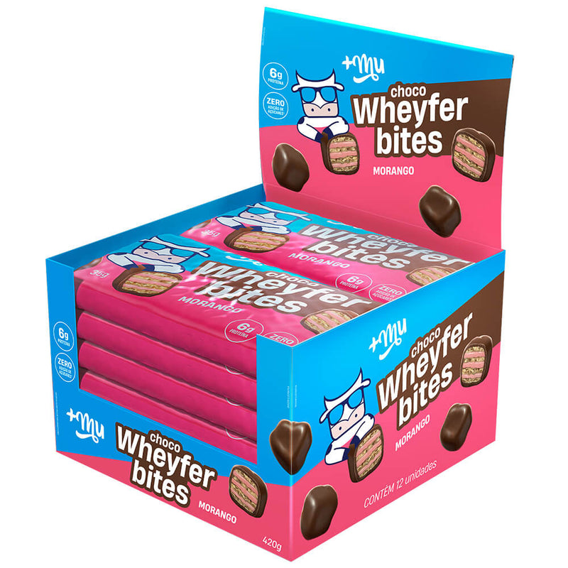 Choco Wheyfer Bites (12 Unidades de 35g) +Mu