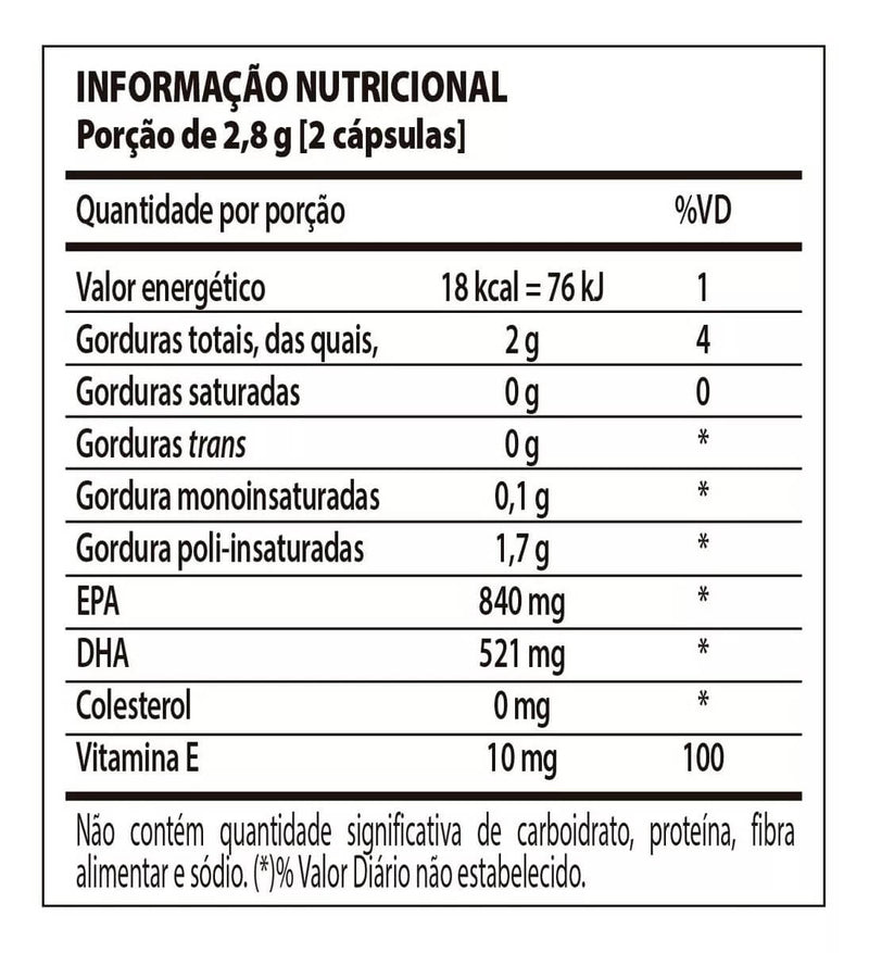 Ômega 3 (120 caps) Nutrify