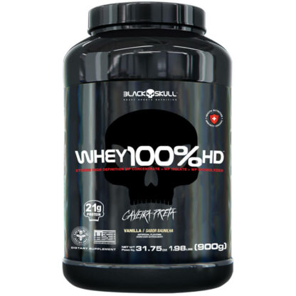 Whey 100% HD (900g) Black Skull