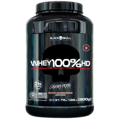 Whey 100% HD (900g) Black Skull