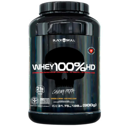 Whey 100% HD (900g) Black Skull