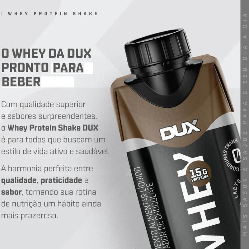 Whey Protein Shake 250ml (4 unidades) DUX Nutrition Lab