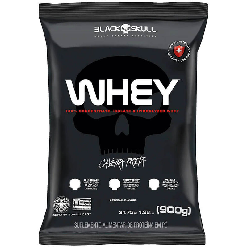 Whey Protein Refil (900g) Black Skull