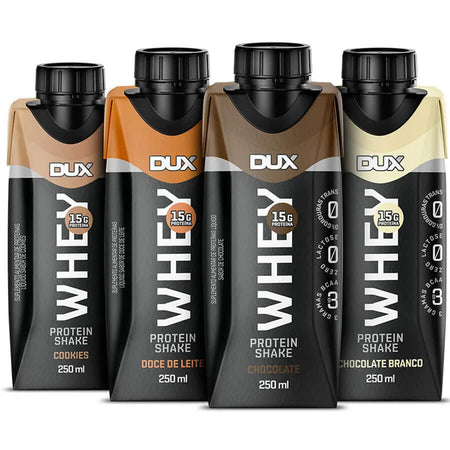 Whey Protein Shake 250ml (4 unidades) DUX Nutrition Lab