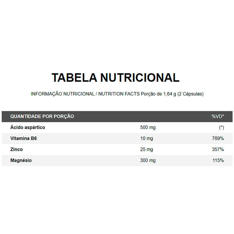 ZMA Testo Booster (60 caps) Integralmédica